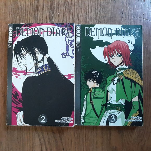 Demon Diary Manga Lot Volumes 2-3 - Picture 1 of 1